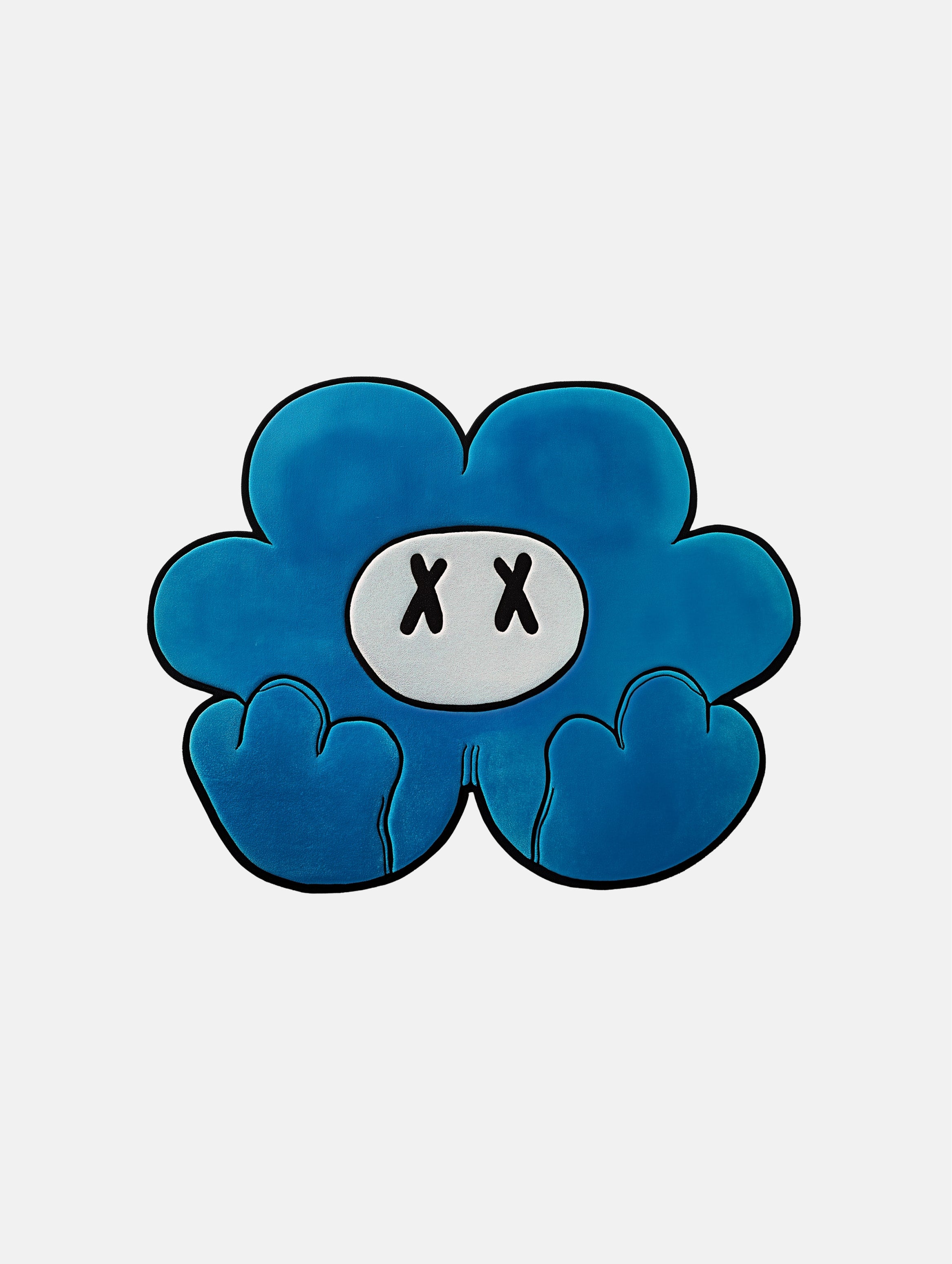 Blue Bloom Rug